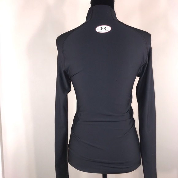 Under Armour ColdGear Fitted Mock Neck Top - Picture 3 of 4